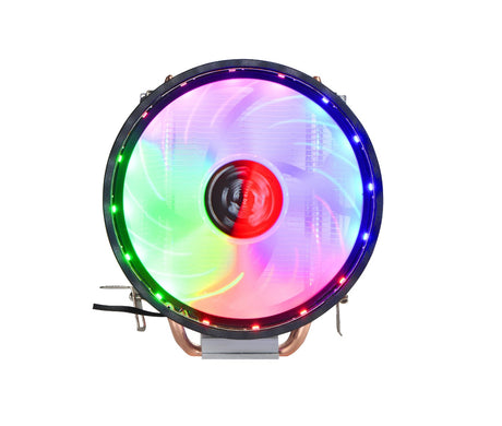 CPU cooler | Copper | Heat pipe CPU cooler | Heat dissipation | 16LEDs 12CM RGB fan | Excellent cooling performance