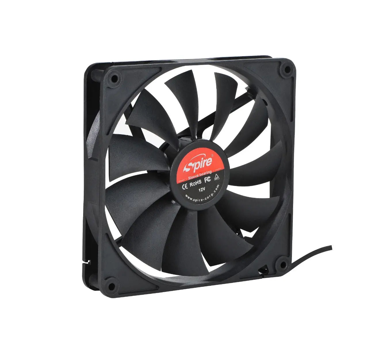 TL-C14C-S 140 mm CPU PWM-ventilator, 1500 RPM stille koeling, zwarte TL-C14C-S 140 mm CPU PWM-ventilator, 1500 RPM stille koeling, zwarte
