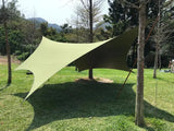 Truvii-Zelt-Sechseck | Sonnenschirm |Zelt gegen den Regen | Langlebig, tragbar und wasserbeständig | 570 x 670 cm