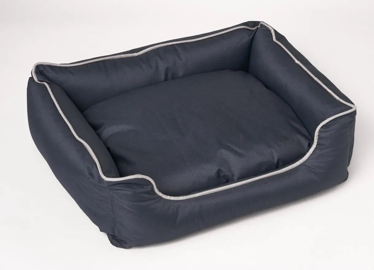 Water Resistant Pet Bed | Anti-Slip Bottom | Easy to Clean | Bora | Dark Gray | 30x25x14cm | Dogs and cats