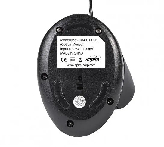 Spire Ergonomic Mouse Archer I Vertical Mouse | USB connection | Wrist rest